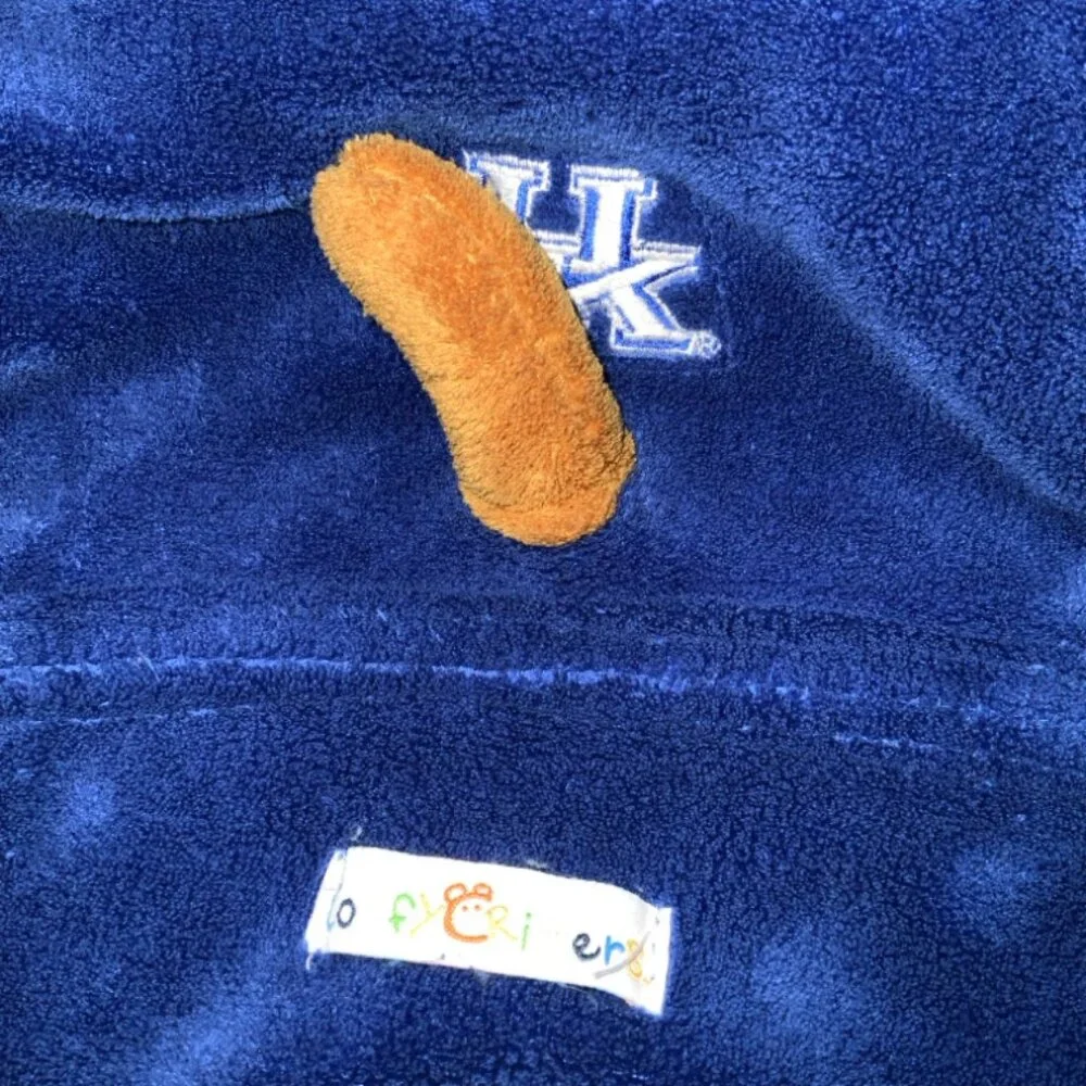 Mascot Wear Comfy Critters UK Kentucky Wildcat Huggable Hooded Kids‎ Blanket